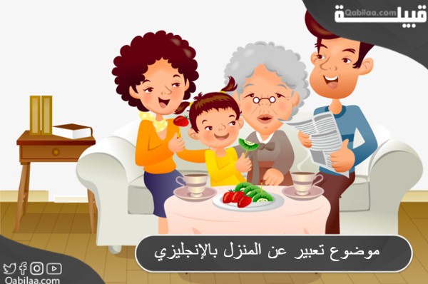 موضوع تعبير عن المنزل يالإنجليزي