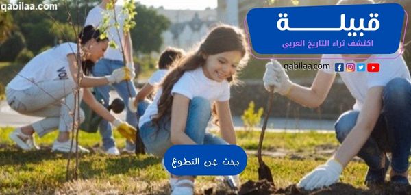 بحث عن التطوع