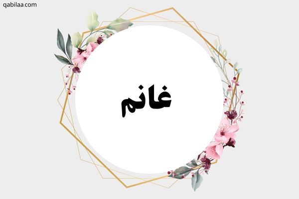 معنى اسم غانم