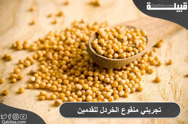 تجربتي منقوع الخردل للقدمين