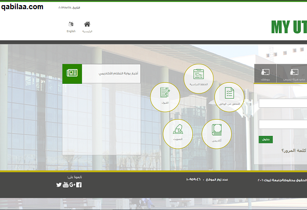 رابط بلاك بورد جامعة تبوك 1444 وطريقة تسجيل الدخول