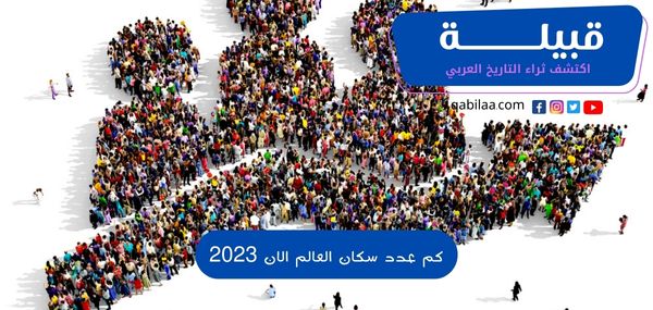 كم عدد سكان العالم الان 2025