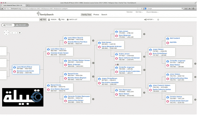 موقع تعرف على أصل عائلتك وعدد أفرادها وأين يعيشون حول العالم