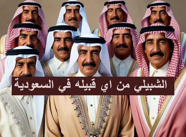 الشبيلي من اي قبيله