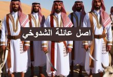 عائلة الشدوخي